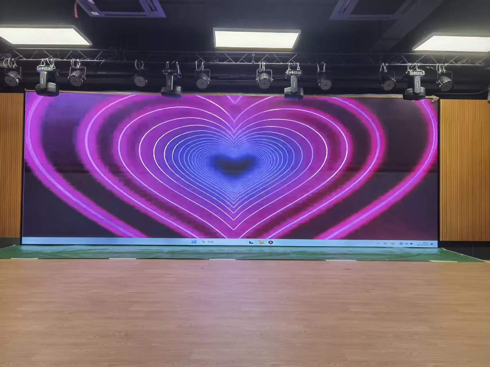 School-P2 LED Display